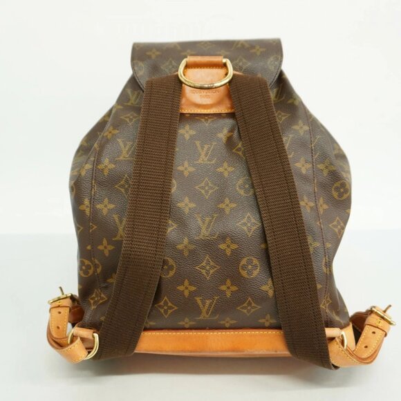 🔥EXTRA LARGE🔥 Authentic Louis Vuitton Monogram Montsouris GM Backpack Bag LV - Picture 6 of 16